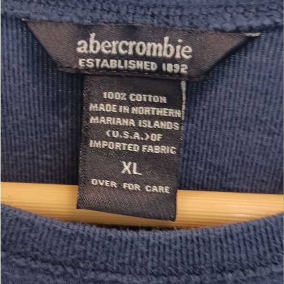 Abercrombie Vintage Long Sleeve T Shirt Talk About Boys XSMALL - Picture 2 of 6